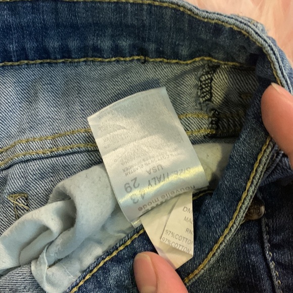 LOW RISE Ripped jeans machine nouvelle mode - Picture 3 of 4